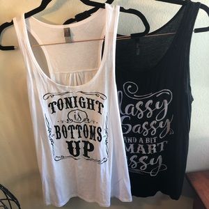 Country girl tank tops- 2pk